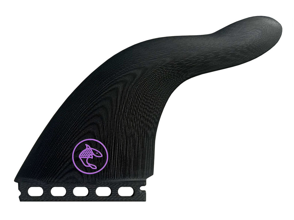 S-Wings Mid Keel 470 Surfboard Fins Purple - NVS